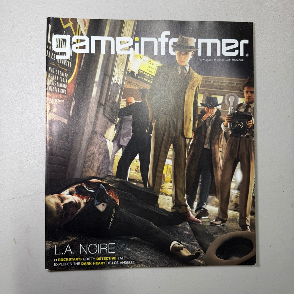 Game Informer‎ Magazine Issue 212 December 2010 LA Noire Rockstar Games Cover